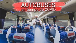 VIAJAR EN AUTOBÚS en tiempos de COVID / #MuéveteTranquilo - Diana y Aarón