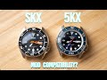 Seiko SKX vs 5KX/SRPD - Mod &amp; Parts Compatibility