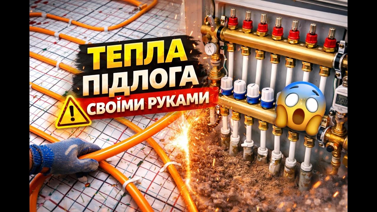 Тепла підлога своїми руками: правда без майстрів