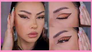 EASY OMBRE GRAPHIC LINER / CAT EYE MAKEUP TUTORIAL