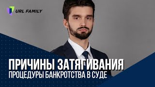 картинка: Почему затягивается процедура банкротства?