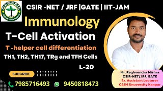 T-cell Activation | Differentiation of T-helper Cells | Immunology#genesis_institute