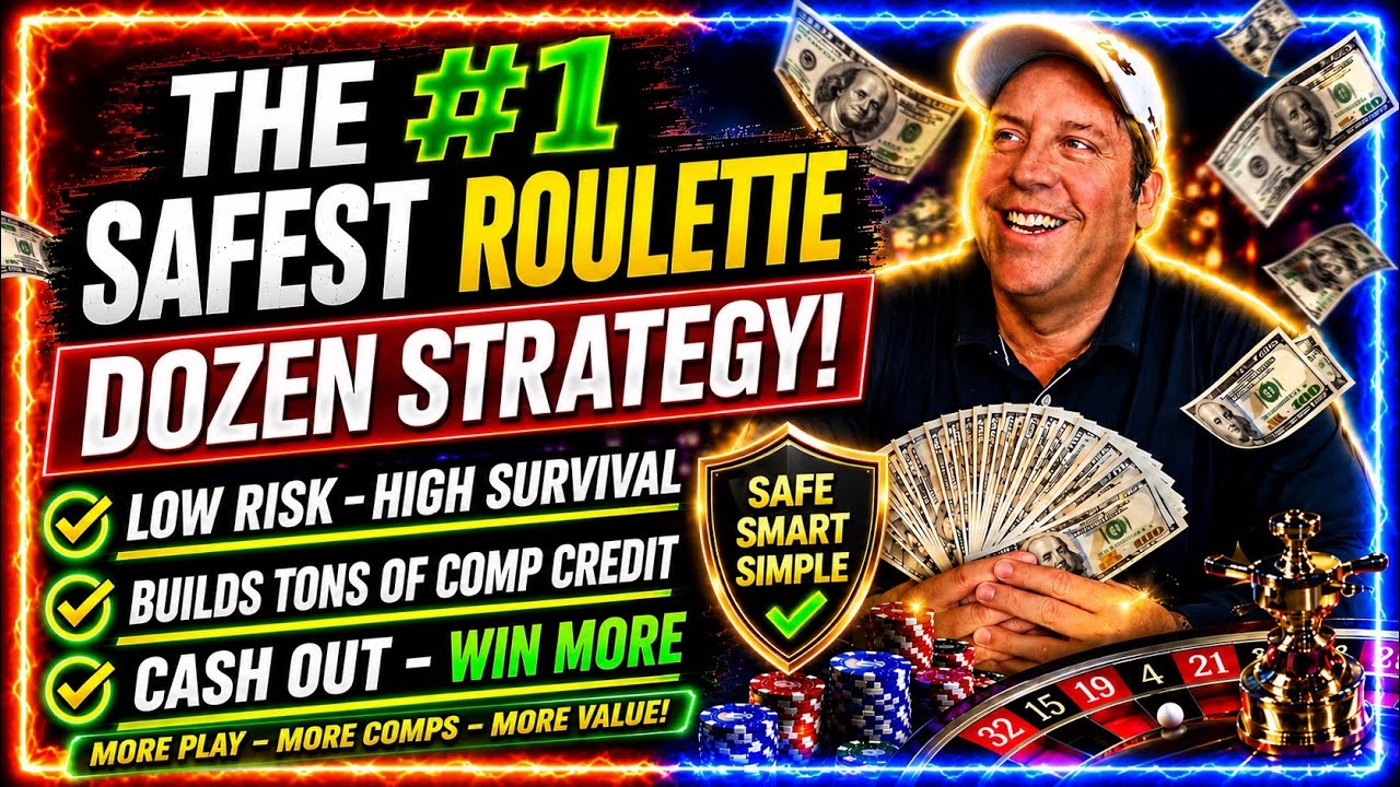 #1 SAFEST DOZEN STRATEGY! #best #roulette #viralvideo #gaming #money #business #trending