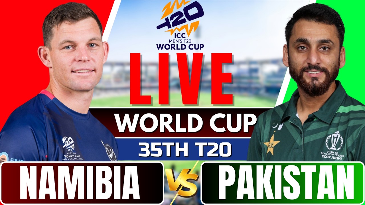 T20 World Cup 2026 live – Namibia VS Pakistan, Live Score & Commentary | live cricket match today