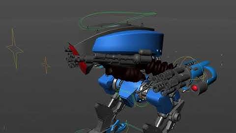 Robot Rig in cinema 4d