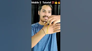 Rubber Band Magic Trick Tutorial Kinna Sona Shorts Viral Ytshorts 