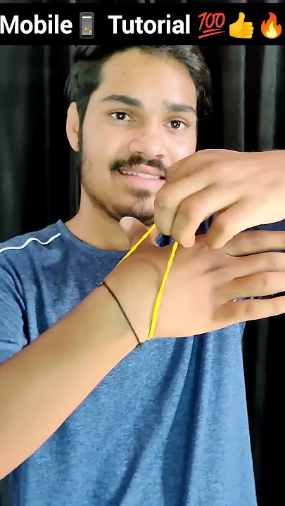 Rubber band magic trick Tutorial 🎩🪄😱💯 || kinna Sona 🔥||#shorts #viral #ytshorts