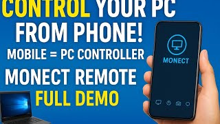 Monect Remote PC App Full Details | Control Your PC From Your Mobile | ksnr tech screenshot 5
