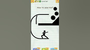 DRAW 2 SAVE STICKMAN PUZZLE LEVEL=167#gaming#drwa2save#totalinonegaming#trending#freefire#viral#art