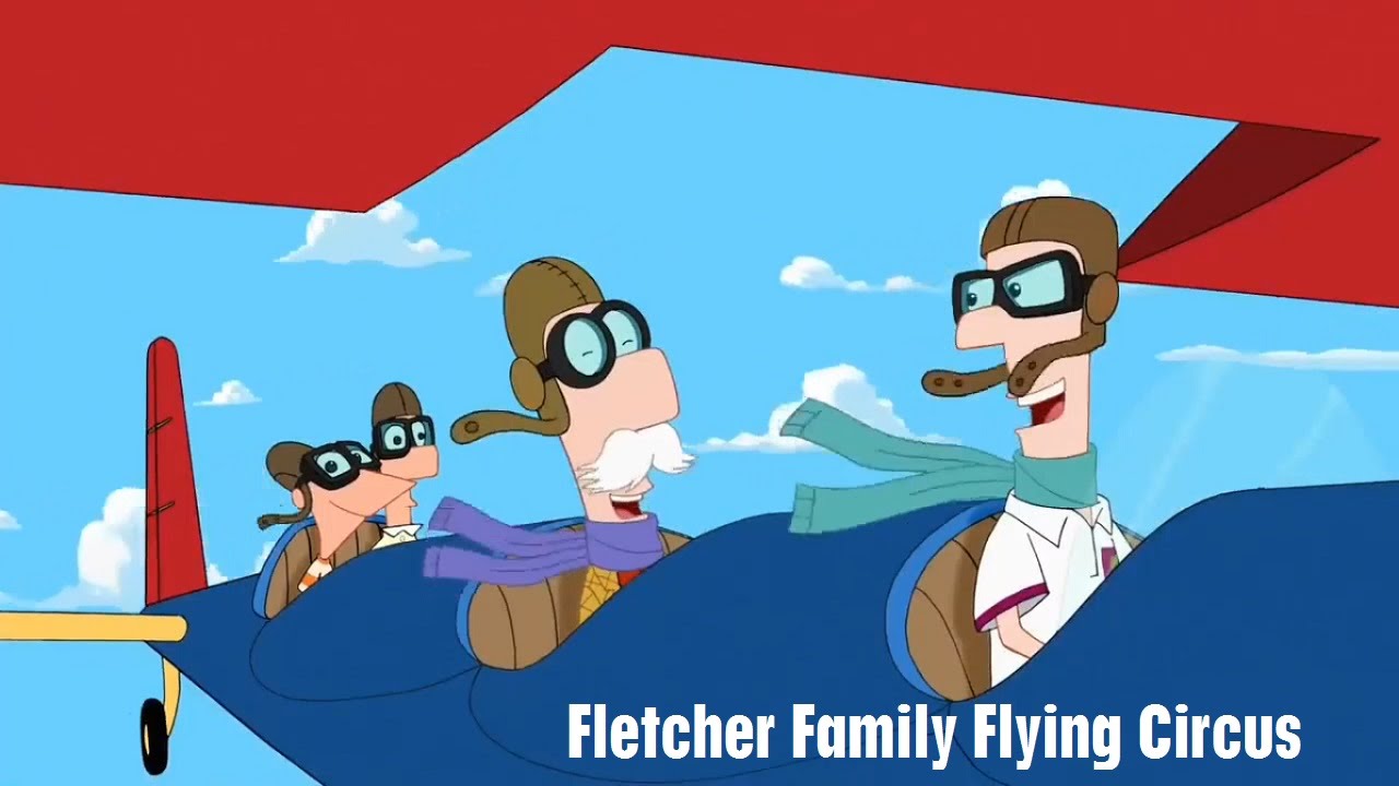 Phineas and Ferb Fletcher Family Flying Circus + Subtitles YouTube