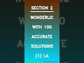 Wonderlic with 100 Accurate Solutions 1 La Latest