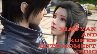 Battle Through The heavens [xiao yan❤️xun er] romantic Edit #video #love #anime #btth
