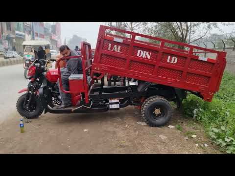 LAL DIN LOADER WITH DOUBLE TYRE DOUBLE JECK SYSTEM AND FRONT DOUBLE SHOCK SYSTEM