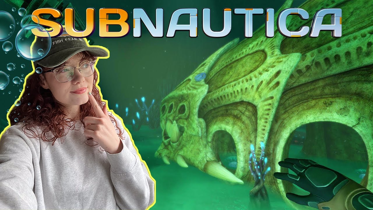 Let's Play Subnautica! Exploring the Giant Skull Ep. 9