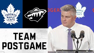 Maple Leafs Media Availability | Postgame vs. Minnesota Wild | October 14, 2023