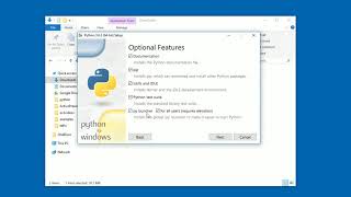 how to install python 3 on windows 10