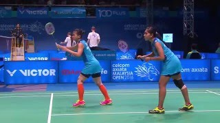 Celcom Axiata Malaysia Open 2016 | Badminton QF M1-WD | Chang/Lee vs Mah/Pol screenshot 4
