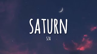 SZA - Saturn (live version) (lyrics) Resimi
