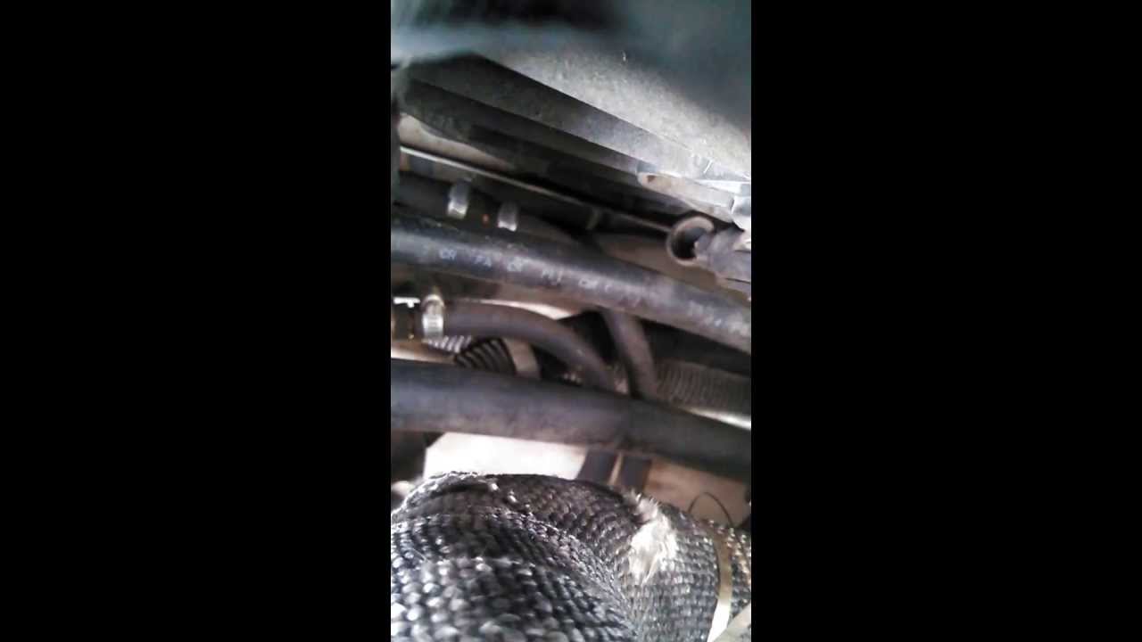 Grand Prix transmission cooler install YouTube