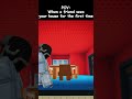 POV: Your friend sees your house for the first time #roblox #meme #funny