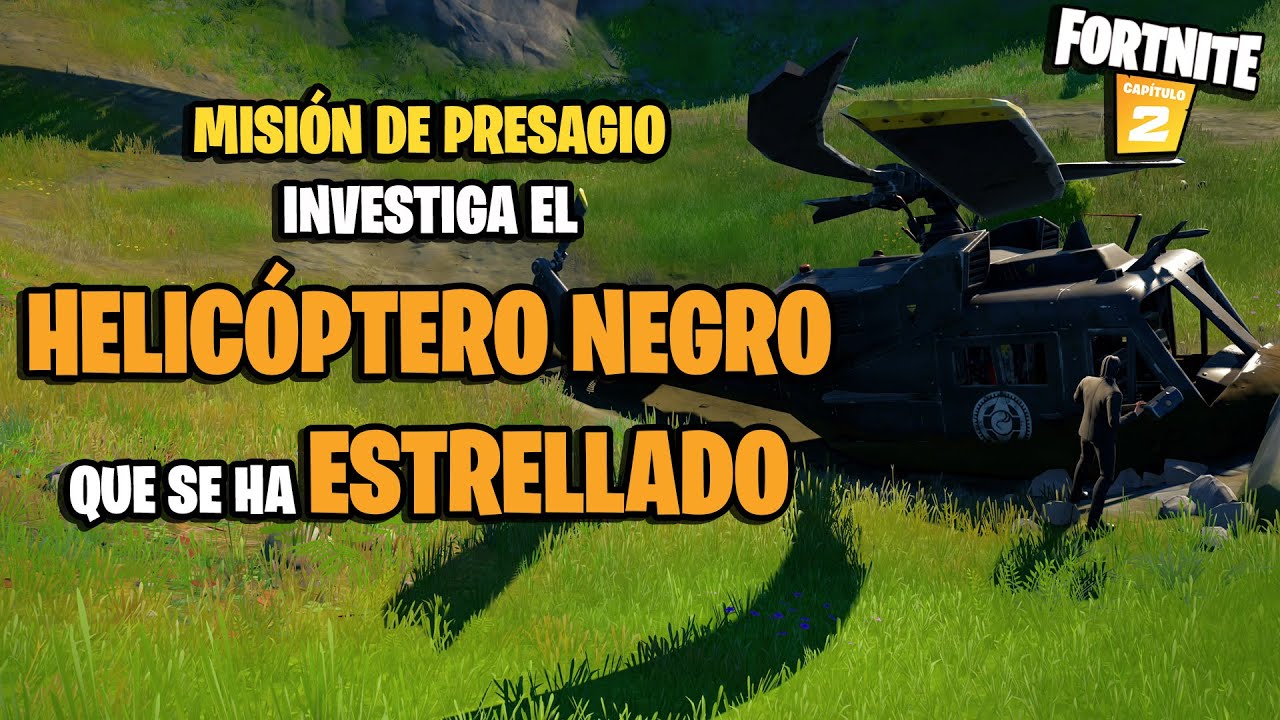 Dónde está la caja negra del avión que se ha estrellado en Fortnite