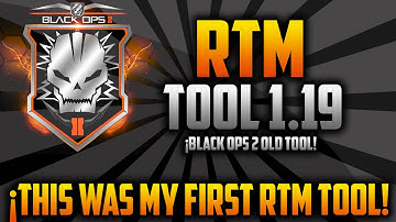 BO2 RTM TOOL 1.19 (WAS MY FIRST TOOL)