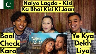 Naiyo Lagda - Kisi Ka Bhai Kisi Ki Jaan | Salman Khan & Pooja Hegde | Pakistani Reaction