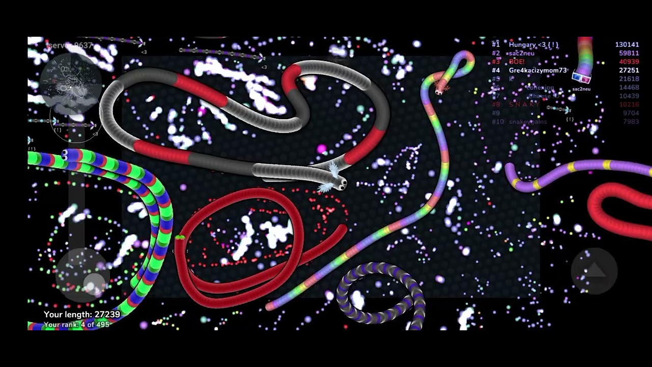 Slither.io Best Mobile for SnakeyRain