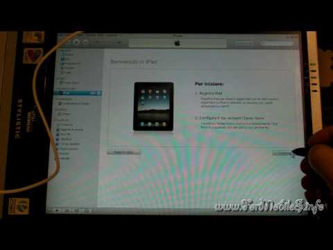 Come attivare Apple iPad tramite iTunes