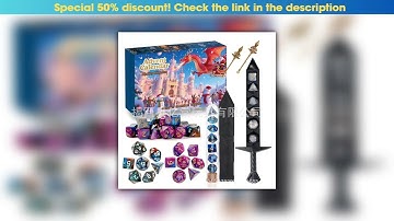 Editor’s Choice 2025 New Advent Calendars Christmas 24-Day Mystery DND Dice Box Advent Calendar Rol