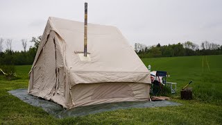 MY TENT İS TORN / INFATABLE TENT WİTH STOVE