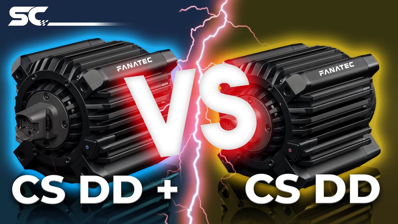 Fanatec ClubSport DD ou DD+, quelle base CS de volant choisir ?