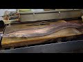 狂暴危険な奇跡の特大ハモ捌き方・神経抜き・下処理・骨切りHow to prepare large fish