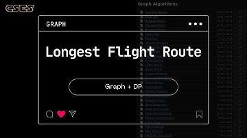 Longest Flight Route (CSES) | Topological Sort + DP on DAG