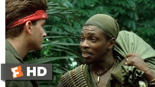 Platoon (1986) - Pecker Hard, Powder Dry Scene (9/10) | Movieclips