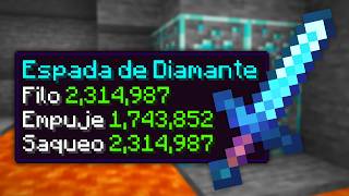 Minecraft pero LOS ENCANTAMIENTOS son 1,000,000