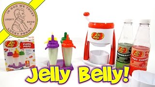 Jelly Belly Portable Ice Shaver - Watermelon/cherry Flavor & Bonus Flute Pops!