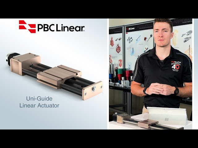 Uni-Guide Screw-Driven Sliding Actuators