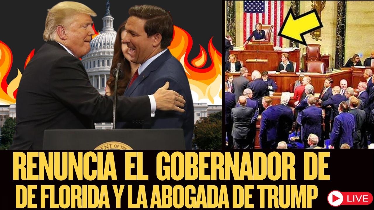 🚨TRUMP SE QUEDA SOLO” RENUNCIA Ron DeSantis Y SU ABOGADA POR DESACATO🙀
