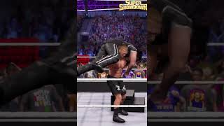 Brock Lesnar F5s Abyss!! #wwe2k25 #wwe2k25gameplay