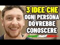 3 Concetti Fondamentali Per La Vita SUB ITA Imparare L Italiano