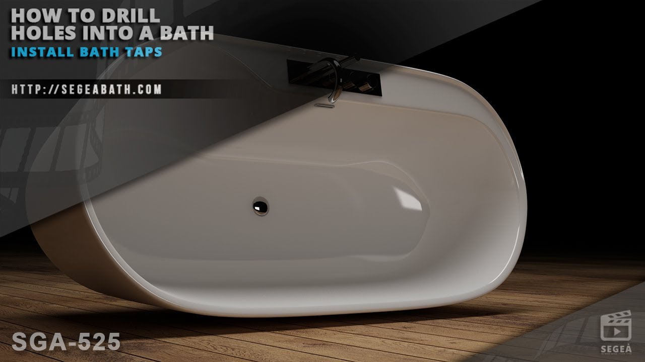 How to install the bathtub armature on SEGEA SGA-525 bathtub?