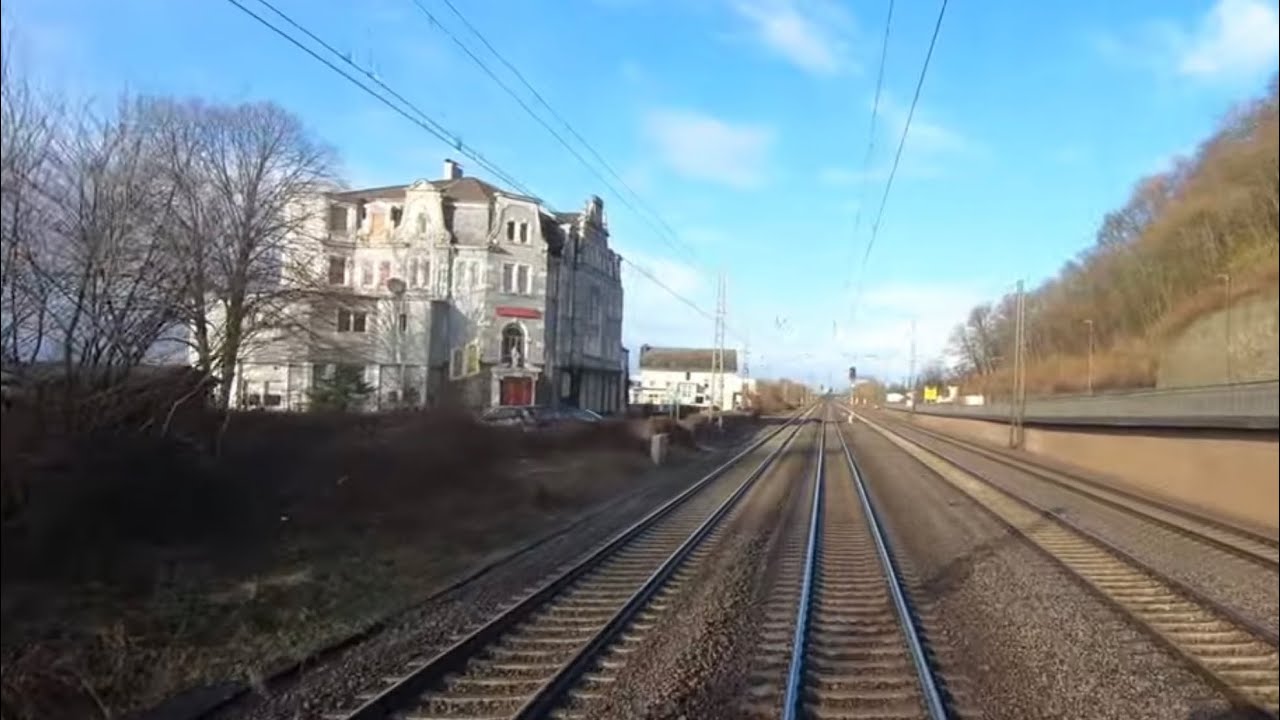 Führerstandsmitfahrt Streckenkunde Osnabrück to Seelze Br 152 Güterzug Bünde Minden Dedensen/Gümmer