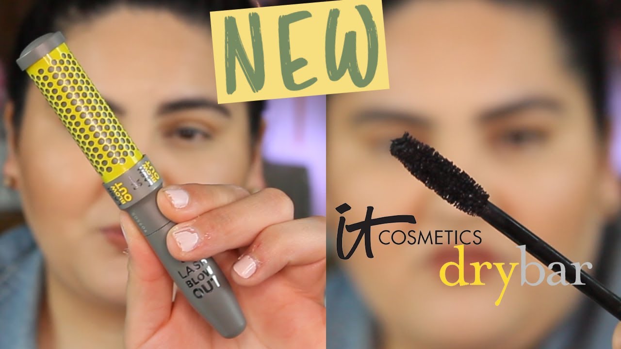 **NEW! IT COSMETICS x DRYBAR  LASH BLOWOUT MASCARA | DEMO & REVIEW