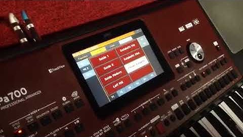 Korg Pa700 Oriental styles (Part 3)
