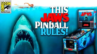 SDCC 2025: Stern Pinball Jaws 50th Anniversary Special Edition 