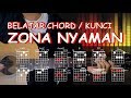 BELAJAR KUNCI GITAR Zona Nyaman - Fourtwnty Versi Asli (Lengkap dengan gambar)