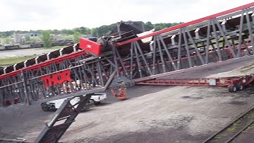 Thor Global - Shiploading with a Thor Feed Hopper and ThorStacker