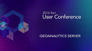 ArcGIS GeoAnalytics Server