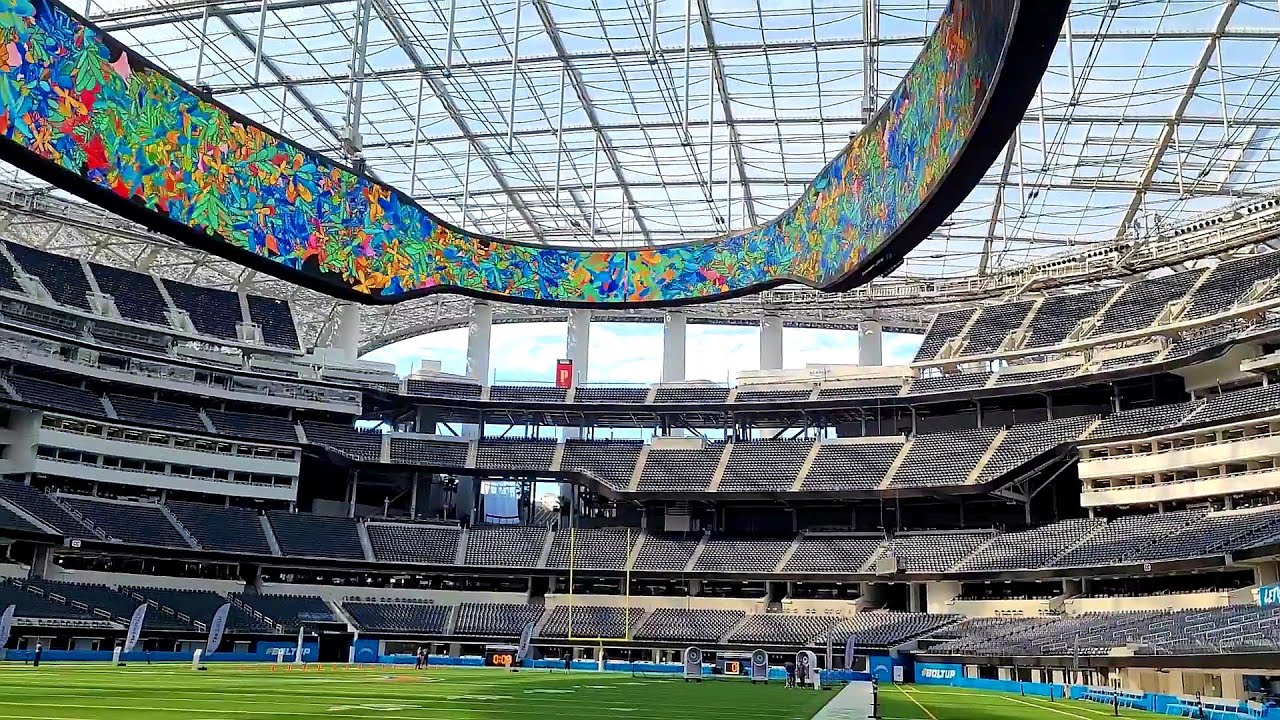 Inside tour of the $5 billion SoFi Stadium in Los Angeles | Home of the 2022 Super Bowl LVI